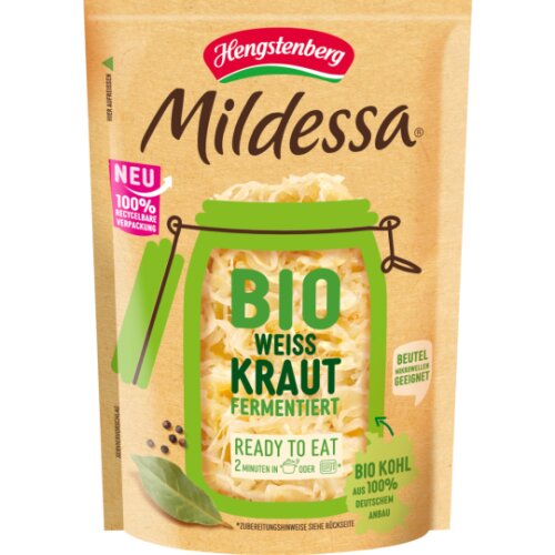 Bio Mildessa Weißkraut fermentiert 400g