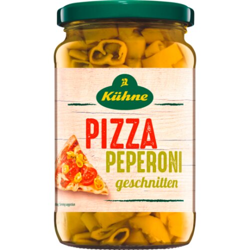 Kühne Pizza Peperoni mittelscharf 340g
