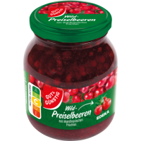 GUT&GÜNSTIG Preiselbeeren 390g