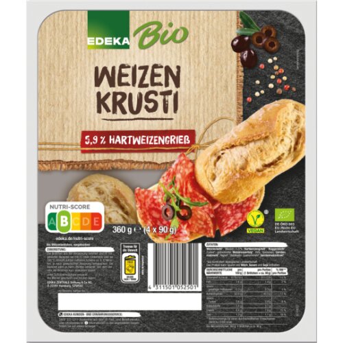 Bio EDEKA Weizen Krusti 360g
