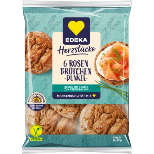 EDEKA Herzstücke Rosenbrötchen kernig 510g