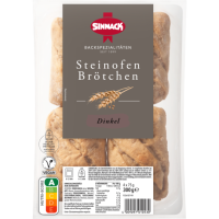 Sinnack Dinkelbrötchen 4ST 300g