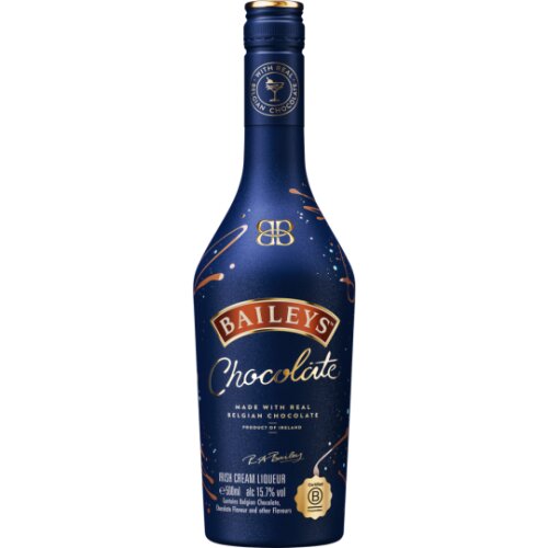 Baileys with real Belgian Chocolate Irish Cream Liqueur 15,7% 0,5l