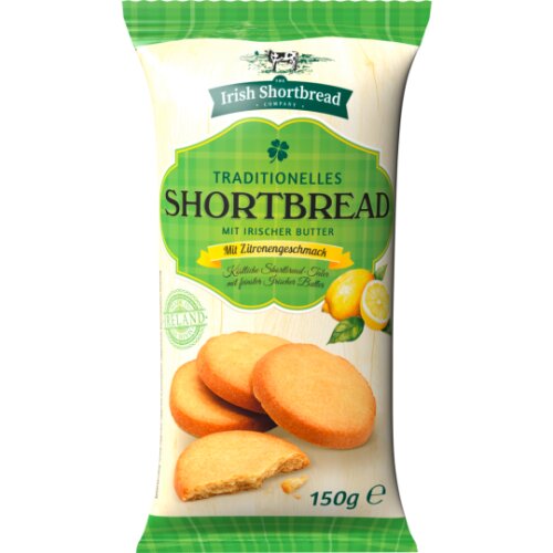 The Irish Shortbread Company Zitronen-Shortbread 150g
