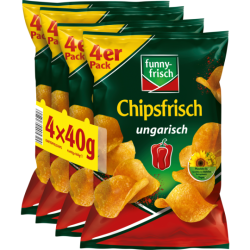 funny-frisch Chipsfrisch ungarisch 4x40g