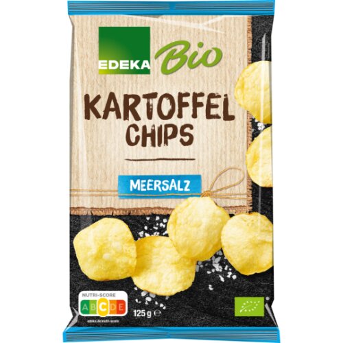 Bio EDEKA Kartoffelchips Salz 125g