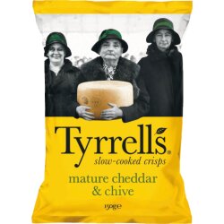 Tyrrells Mature Cheese&Chive 150g