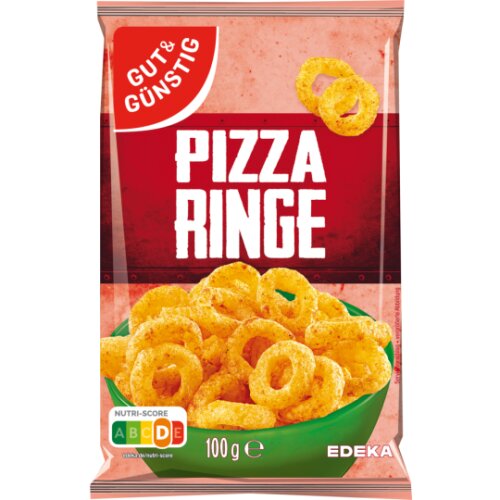 GUT&GÜNSTIG Pizzaringe 100g