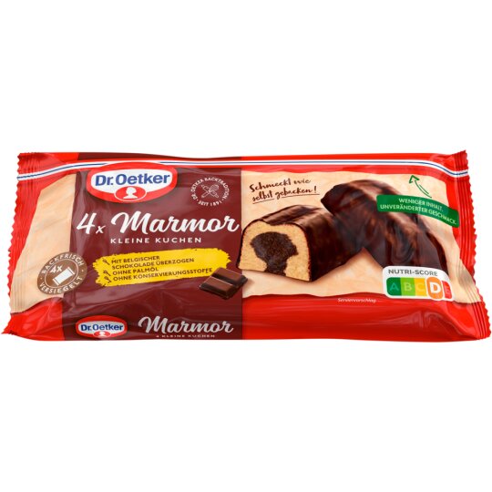 Dr.Oetker Fertige kleine Marmorkuchen 4ST 140g