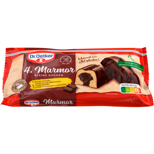 Dr.Oetker Fertige kleine Marmorkuchen 4ST 140g