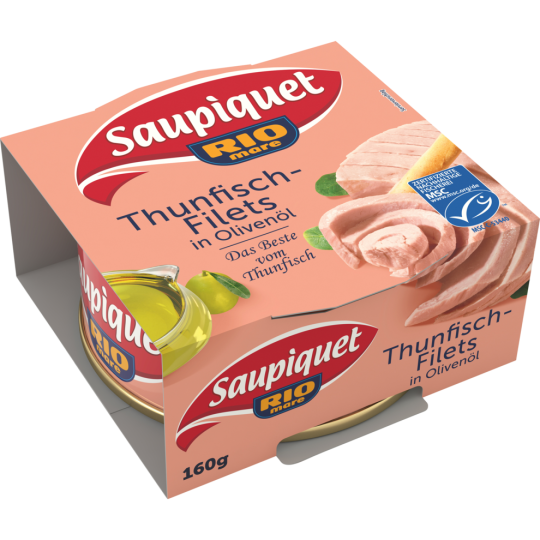 MSC Saupiquet Thunfisch-Filets in Olivenöl 160g