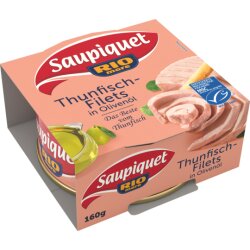 MSC Saupiquet Thunfisch-Filets in Olivenöl 160g
