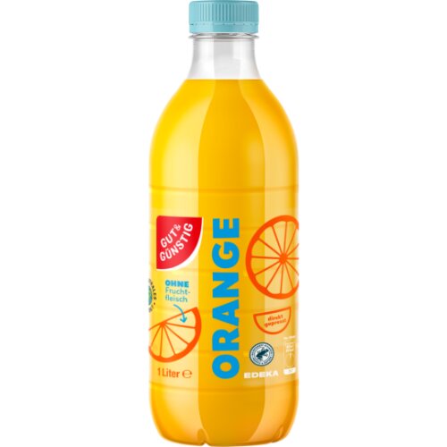 GUT&GÜNSTIG Orangensaft ohne Fruchtfleisch 1l DPG
