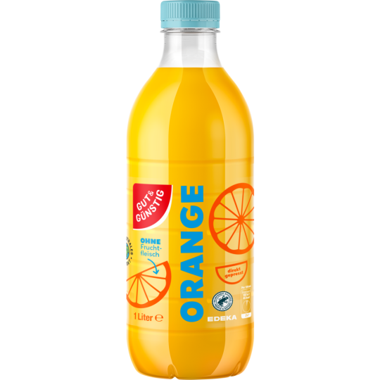 GUT&GÜNSTIG Orangensaft ohne Fruchtfleisch 1l DPG