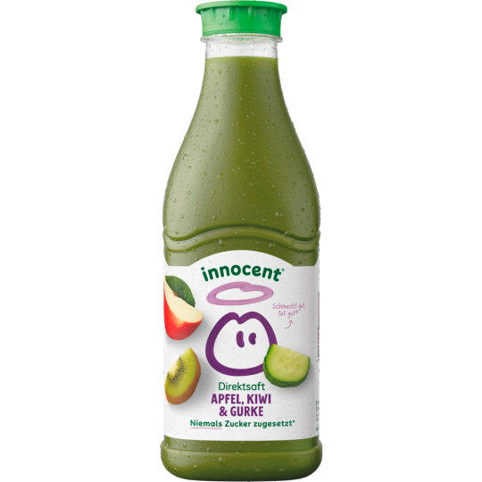 Innocent Direktsaft Apfel & Kiwi & Gurke 0,9l DPG