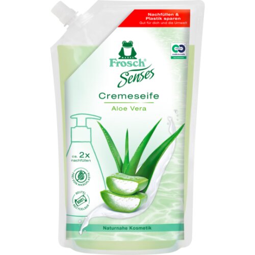 Frosch Cremeseife Senses Aloe Vera 500ml