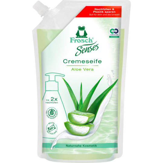 Frosch Cremeseife Senses Aloe Vera 500ml
