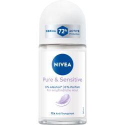 Nivea Sensitive & Pure Anti-Transpirant Roll-On 50ml