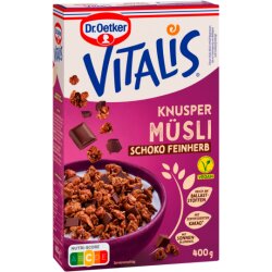 Dr.Oetker Vitalis Knuspermüsli Schoko feinherb 400g