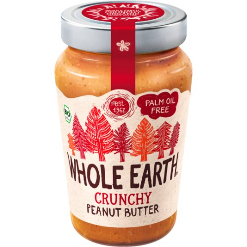 Bio Whole Earth Peanut Butter crunchy 340g