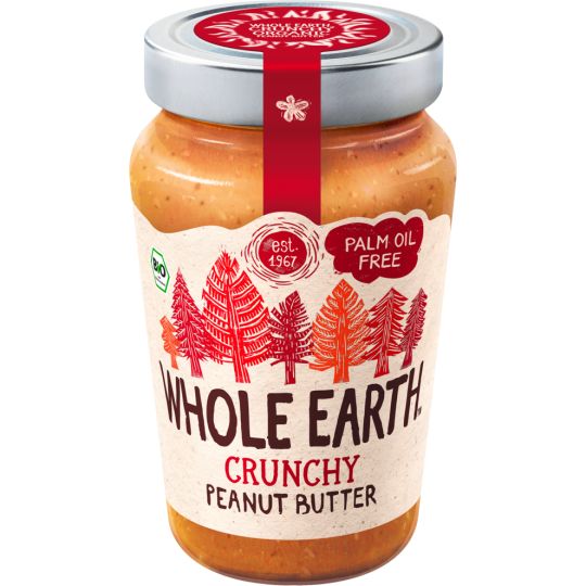Bio Whole Earth Peanut Butter crunchy 340g