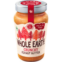 Bio Whole Earth Peanut Butter crunchy 340g