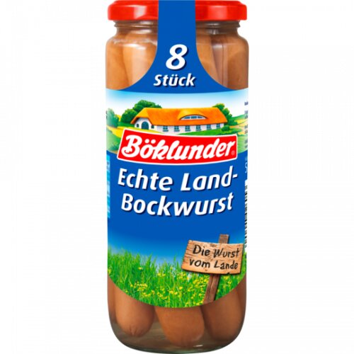 Böklunder Land-Bockwurst 8er 550g