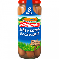 Böklunder Land-Bockwurst 8er 550g