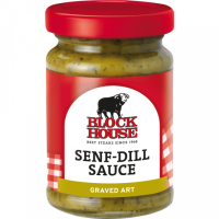 Block House Senf-Dill-Sauce Graved Art 80ml