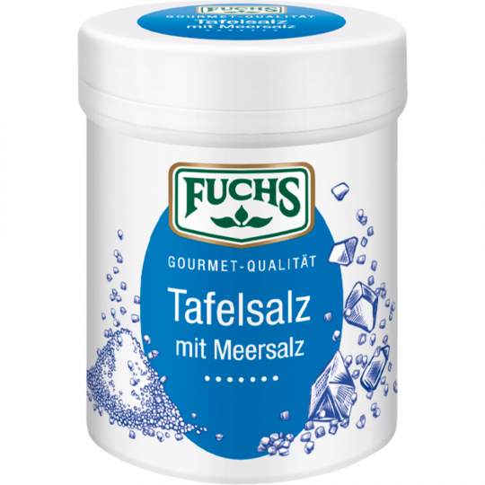 Fuchs Tafelsalz mit Meersalz 150g