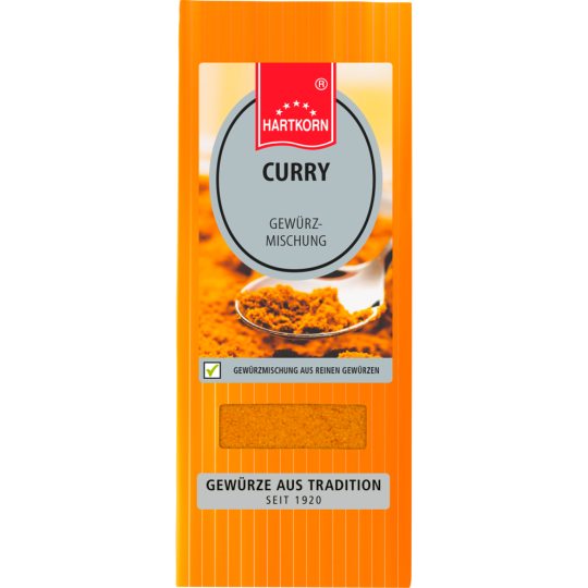 Hartkorn  Curry Packung