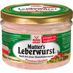 Mehlig & Heller Mutters Leberwurst 200g