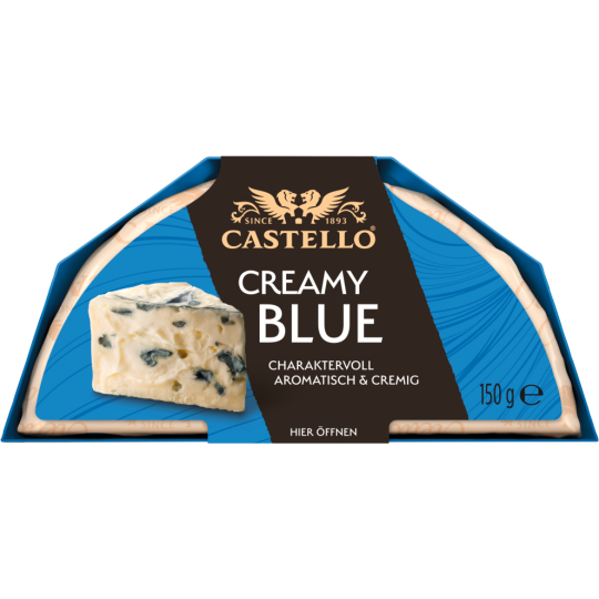 Castello Weichkäse Blauschimmel 72% Fett i.Tr.150g