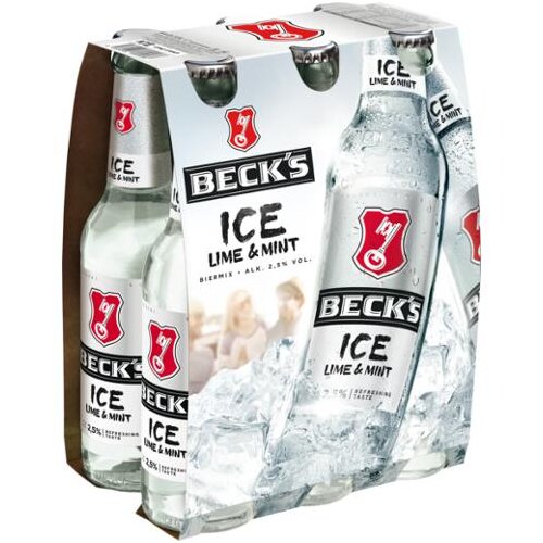 Becks Ice 6x0,33l Träger
