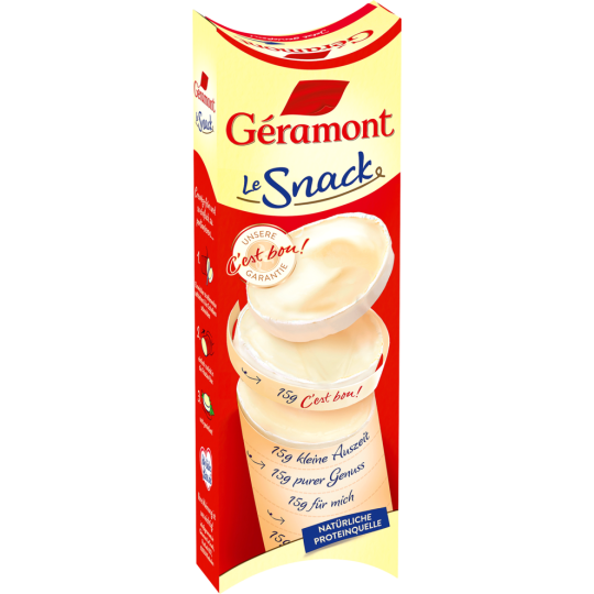 Geramont Le Snack 60% Fett i.Tr.150g