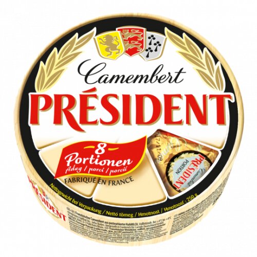 Camemb. President 8/8 45% 250g