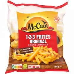 Mc Cain 1.2.3 Frites Original 750g