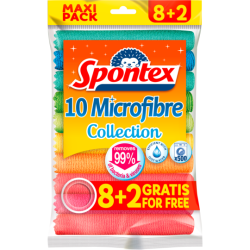 Spontex Mikrofasertuch 10er