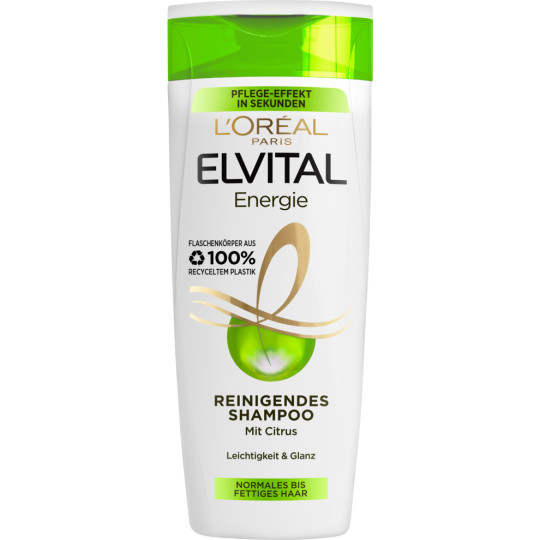 Elvital Shampoo Energie Citrus für normales und schnell fettendes Haar 300ml