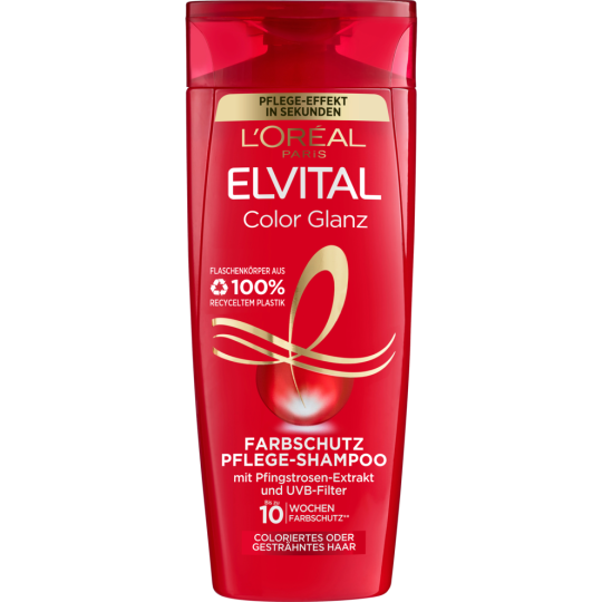 Elvital Shampoo Color Glanz für coloriertes und getöntes oder gesträhntes Haar 300ml