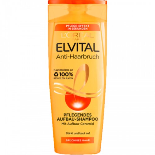 Elvital Shampoo Anti-Haarbruch Pflege und Aufbau für trockenes und strapaziertes oder brüchig.Haar 300ml