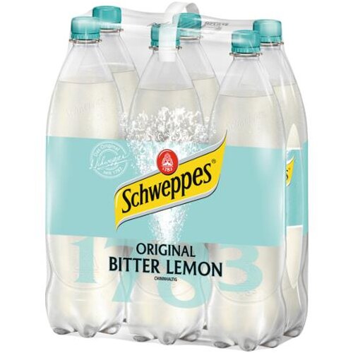 Schweppes Bitter Lemon 6x1,25l Träger