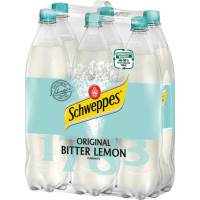Schweppes Bitter Lemon 6x1,25l Träger