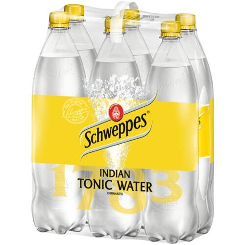 Schweppes Tonic Water 6x1,25l Träger
