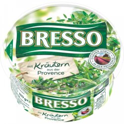 Bresso Frischkäse Kräuter der Provence 60% Fett...