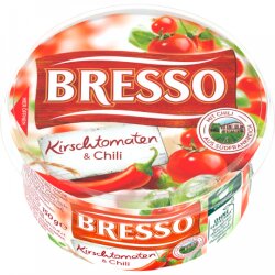 Bresso Frischkäse Kirschtomate Chilli 55% Fett i.Tr....