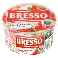 Bresso Frischkäse Kirschtomate Chilli 55% Fett i.Tr....