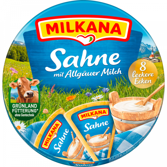 Milkana Schmelzkaese 50%8X25g