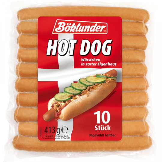 Bökl.Hot Dogs Da.St.10ST 413g