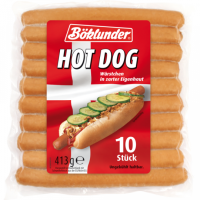 Bökl.Hot Dogs Da.St.10ST 413g